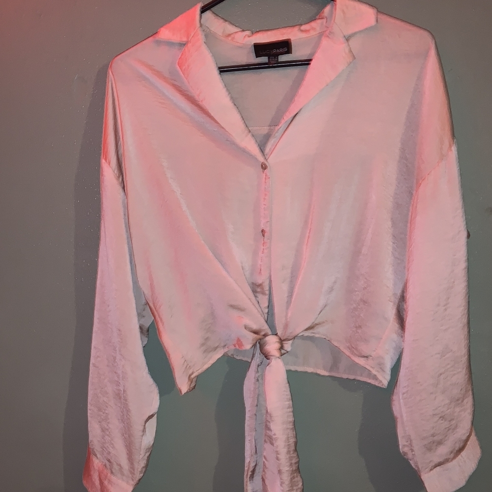 Lucy Paris Gloria Tie top